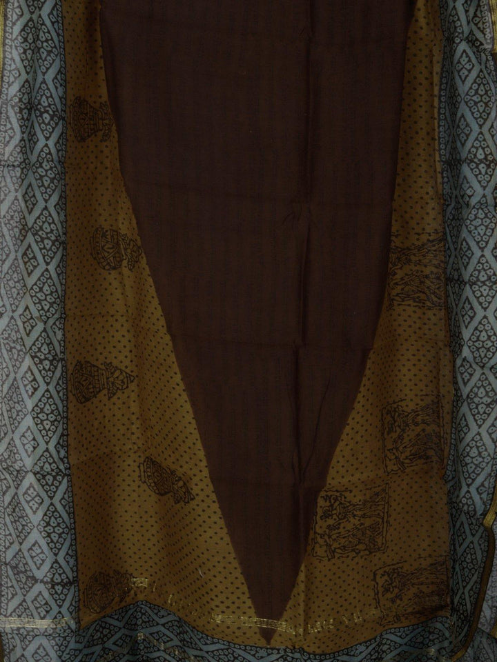 Chanderi Silk Cotton Dupatta - DUP2 Label Veena