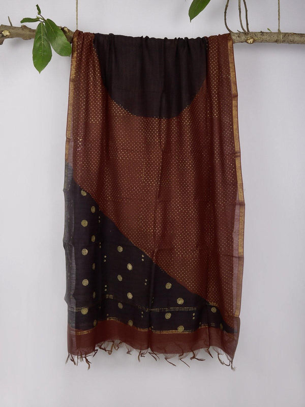 Chanderi Silk Cotton Dupatta - DUP6 Label Veena